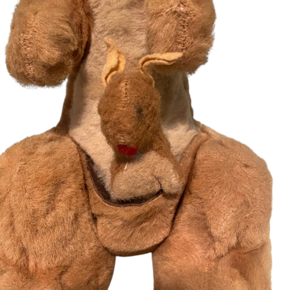 Vintage Gund Swedlin Disney Kanga & Roo Plush Doll Winne the Pooh - Picture 7 of 10
